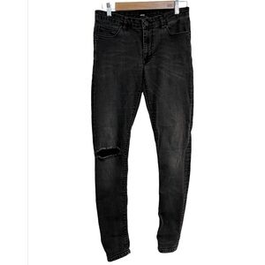 Men’s ASOS jeans with distressed knee